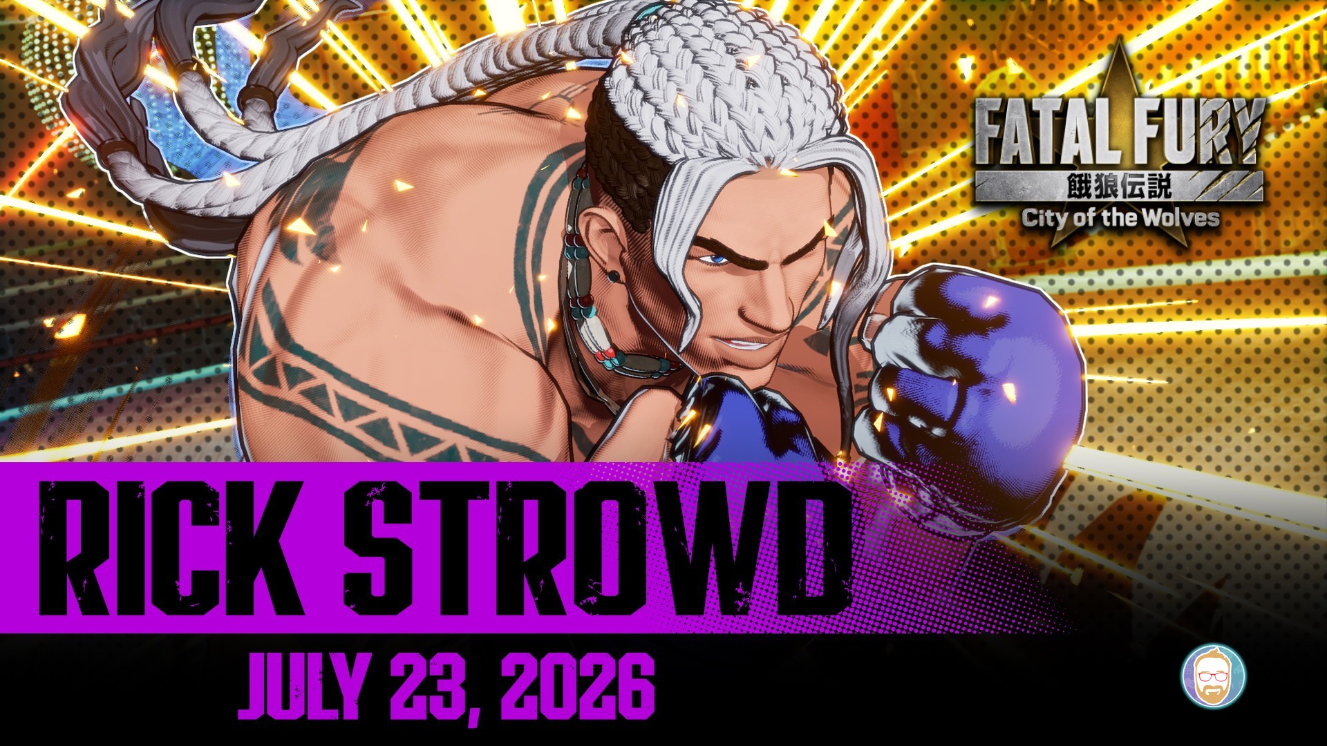 Rick Strowd llega a Fatal Fury: City of the Wolves este julio