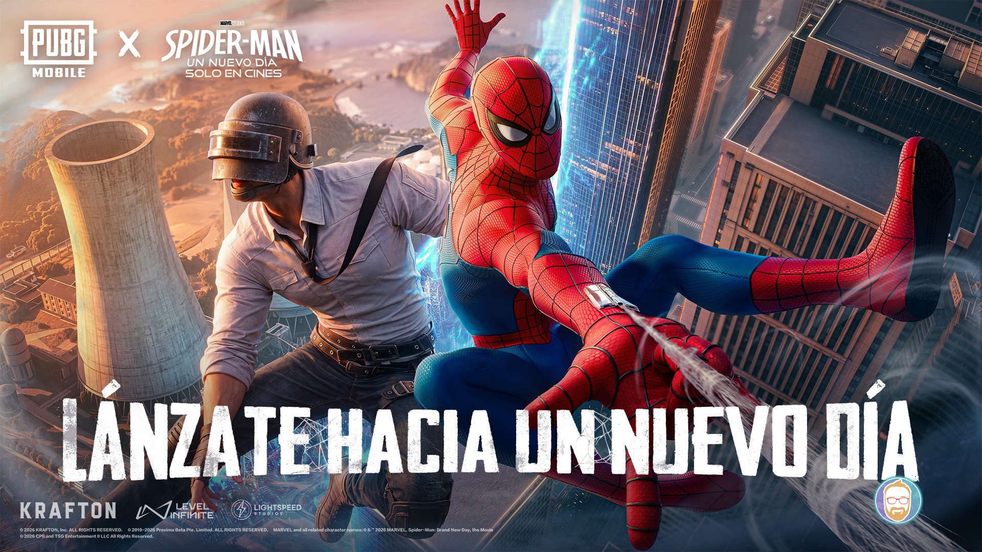 ¡Spider-Man llega a PUBG Mobile con Spider-Man: Un Nuevo Día!