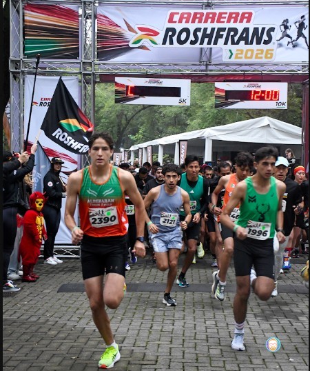 Carrera Roshfrans 2026: Pasión, deporte y convivencia familiar en Chapultepec