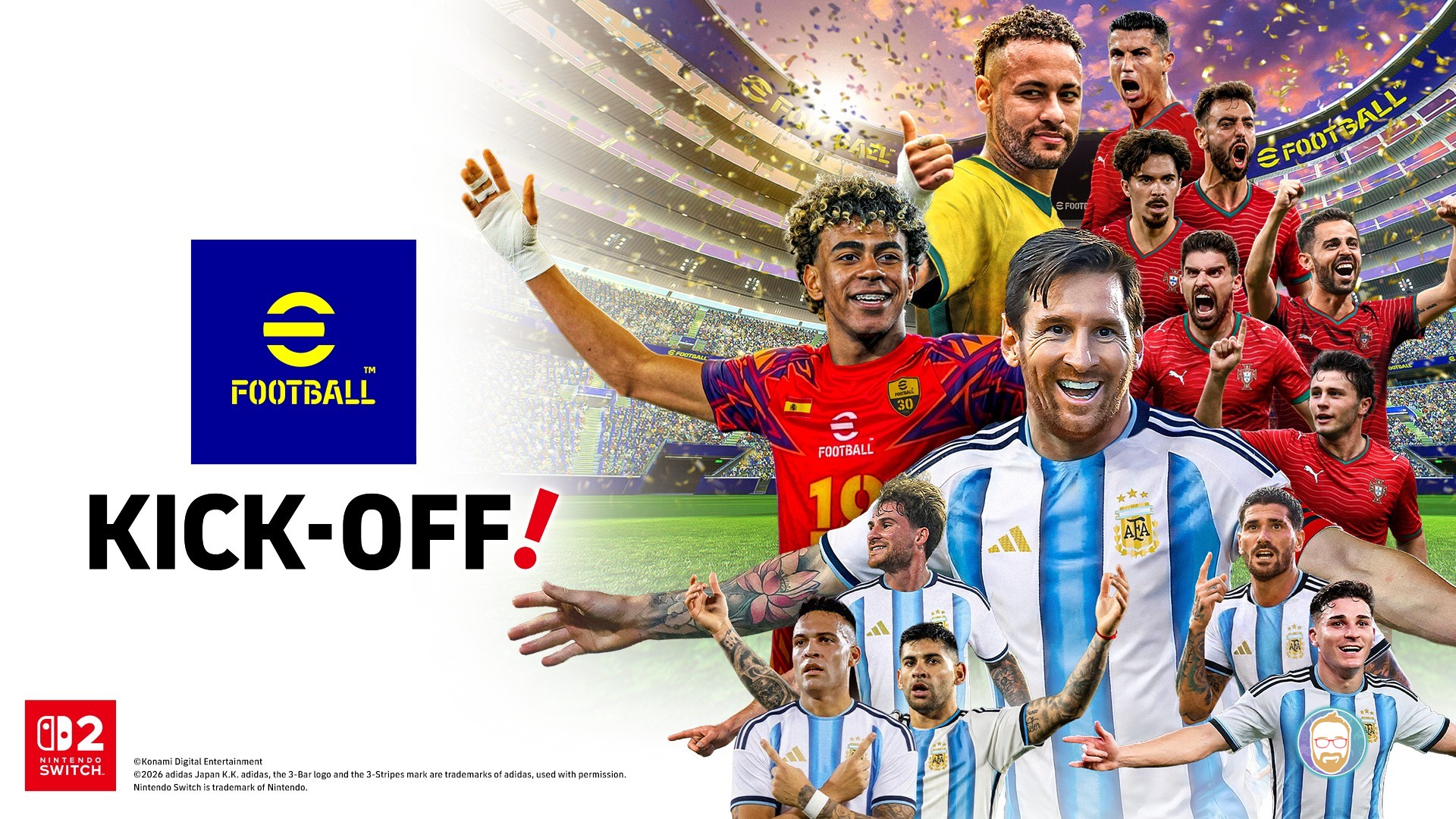 eFootball Kick-Off! estrena el nuevo Leagues Mode con 25 ligas y juego cooperativo