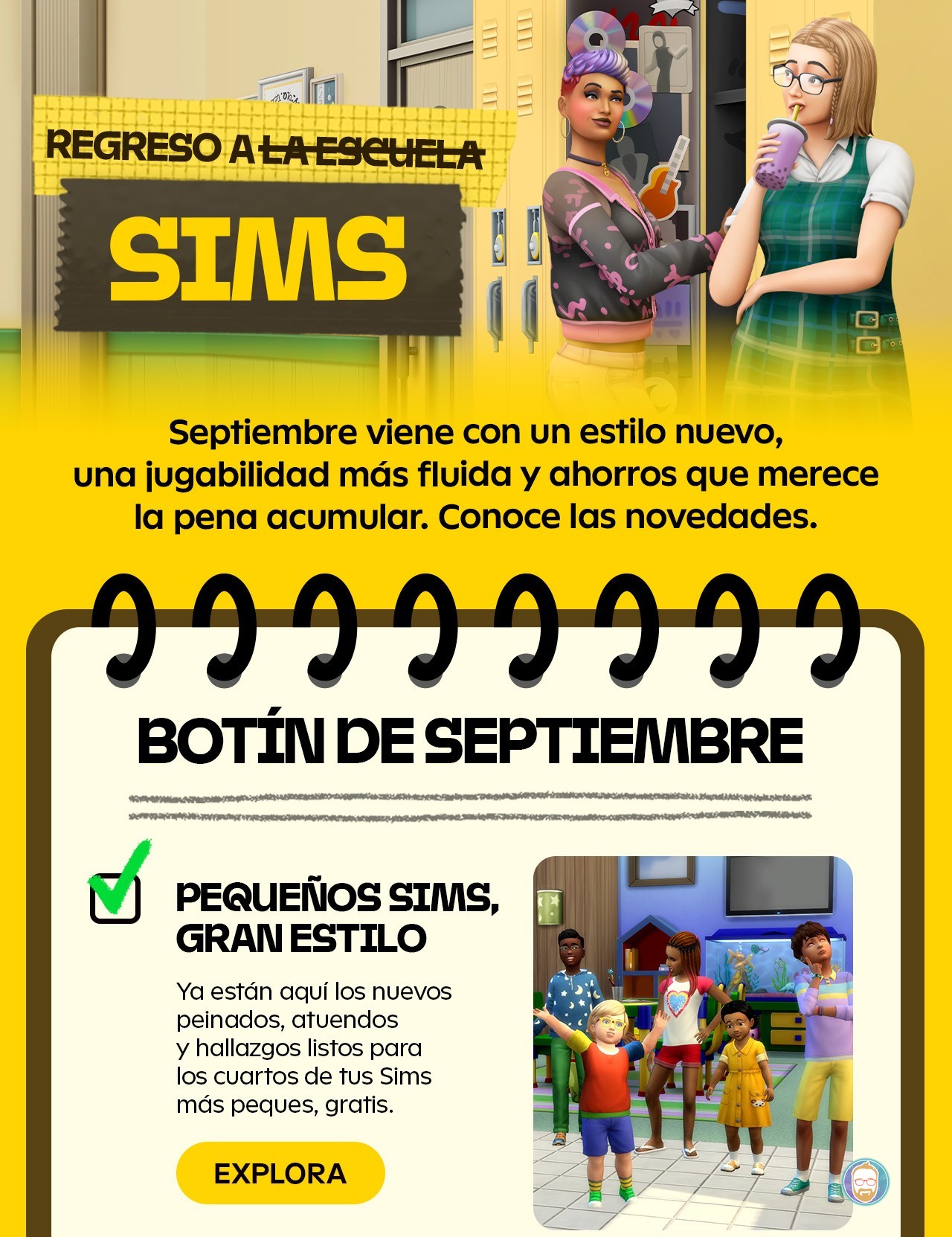 Novedades de Los Sims: Actualizaciones y Estilos de Septiembre