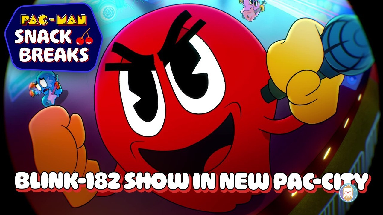 PAC-MAN se une a blink-182 para un crossover de punk rock y nostalgia