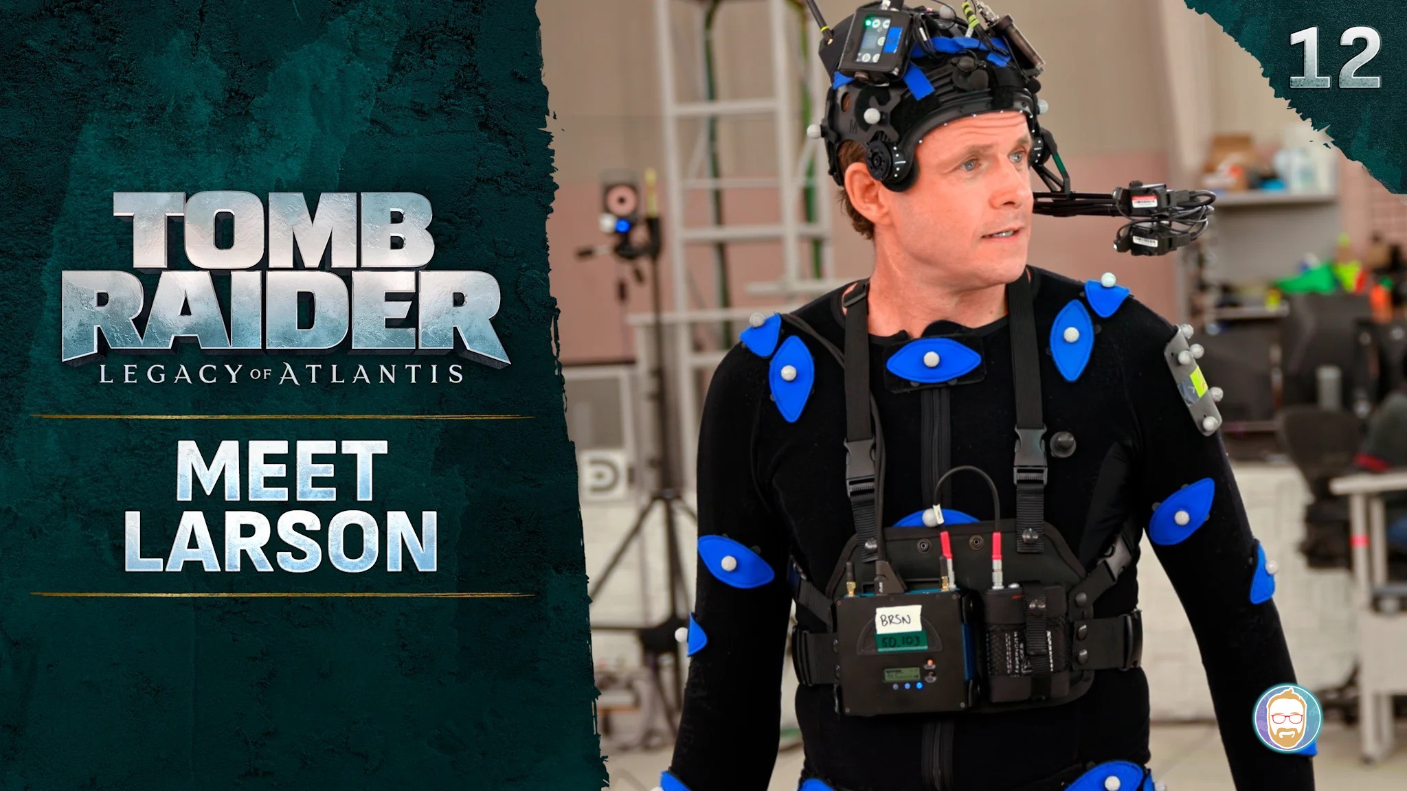 Conoce a Bradley Snedeker como Larson en Tomb Raider: Legacy of Atlantis